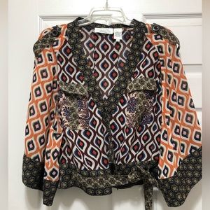 Anthropologie Kimono-style top